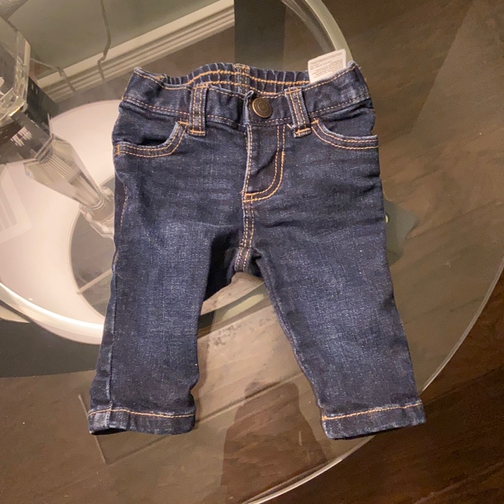 Baby boys jeans Size 0-3 months